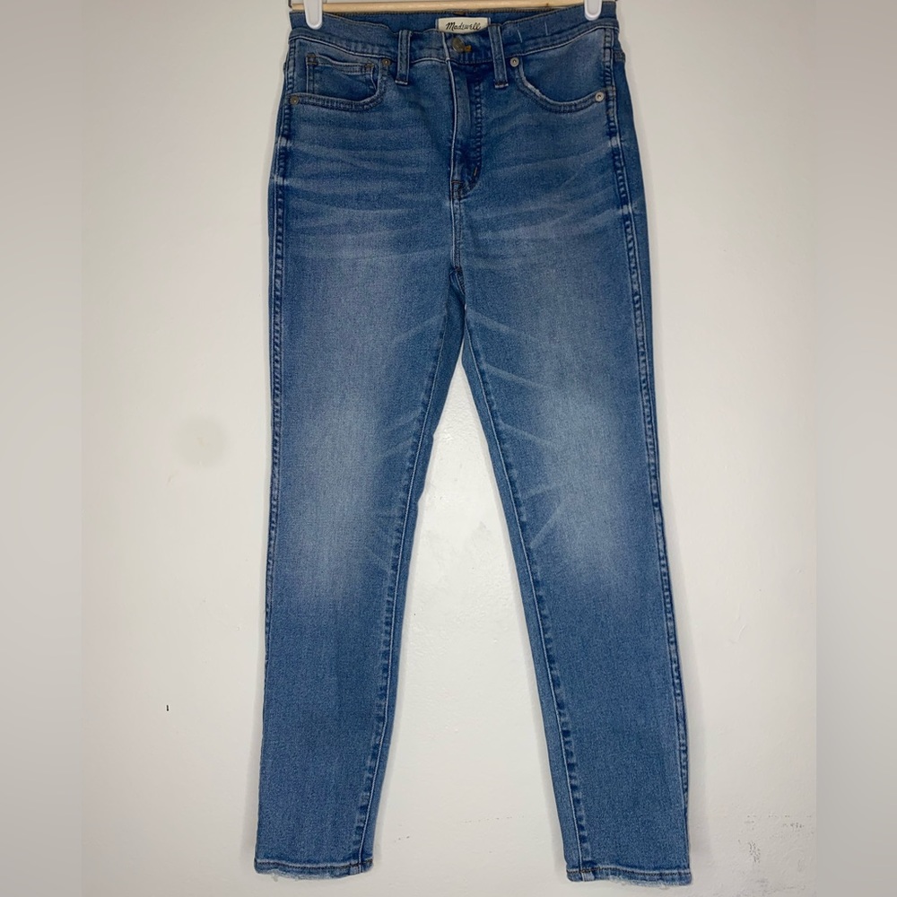 Madewell 10” High-Rise Skinny Crop Blue Jeans Women’s Size 27